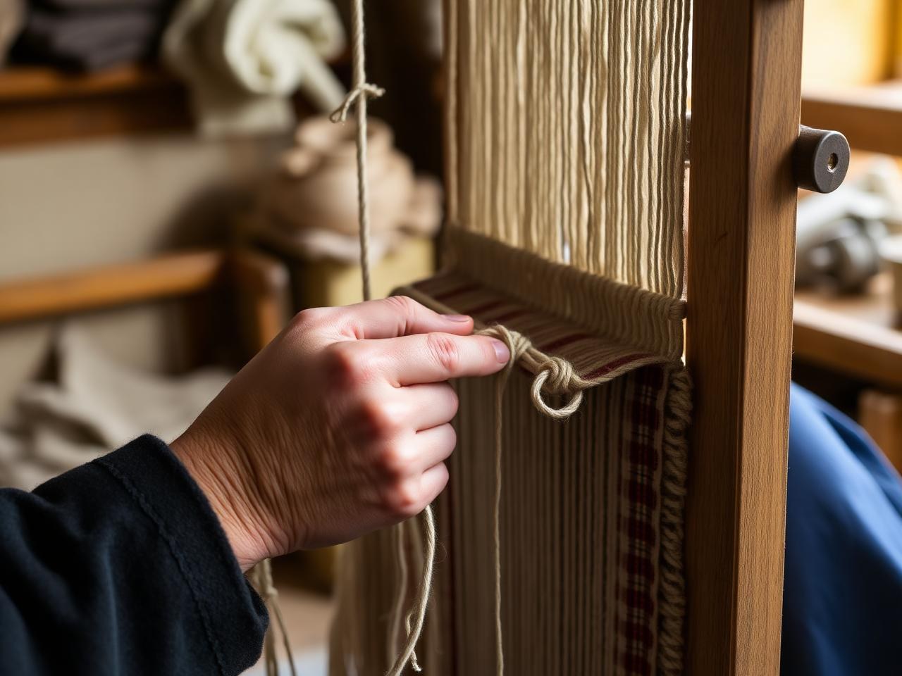 Hand knotting
